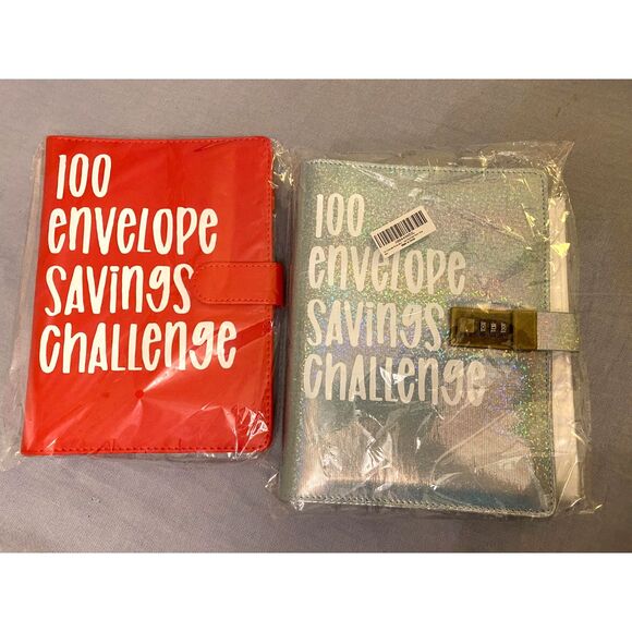 NIB Two 100 Envelope Savings Challenge Books - Picture 1 of 3